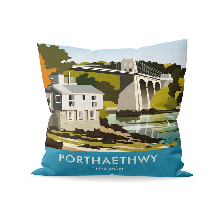 Porthaethwy, Isle of Anglesey Fibre Filled Cushion