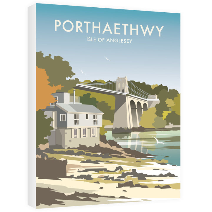 Porthaethwy, Isle of Anglesey Canvas
