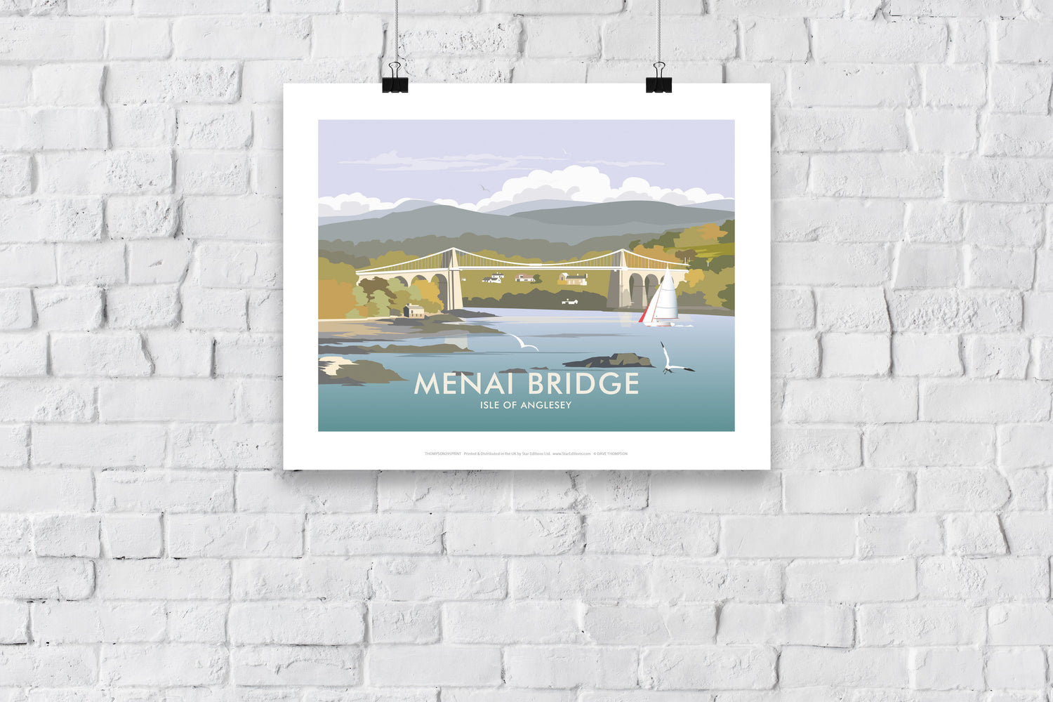Menai Bridge - Art Print
