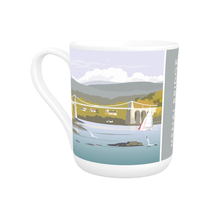 Menai Bridge Bone China Mug