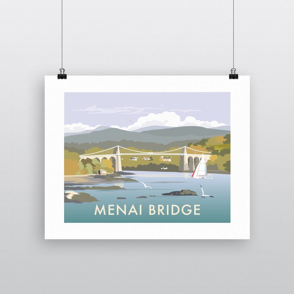 Menai Bridge - Art Print