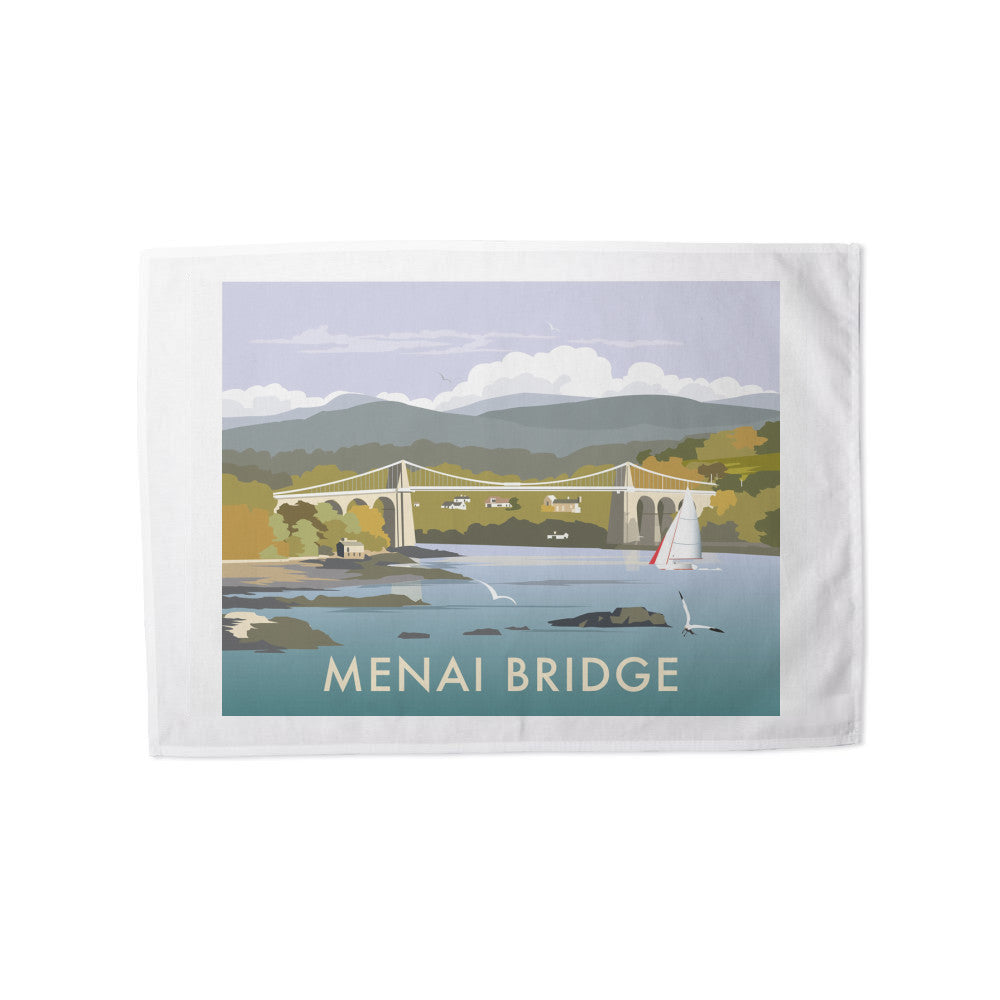 Menai Bridge Tea Towel