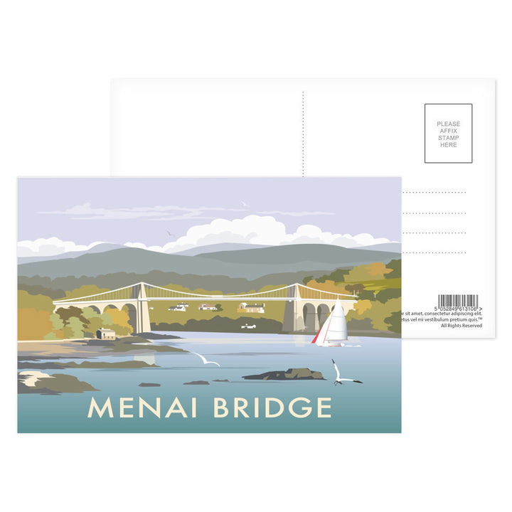 Menai Bridge Postcard Pack