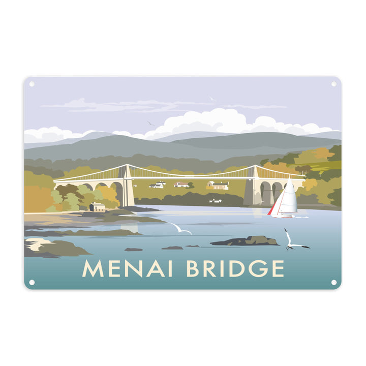 Menai Bridge Metal Sign