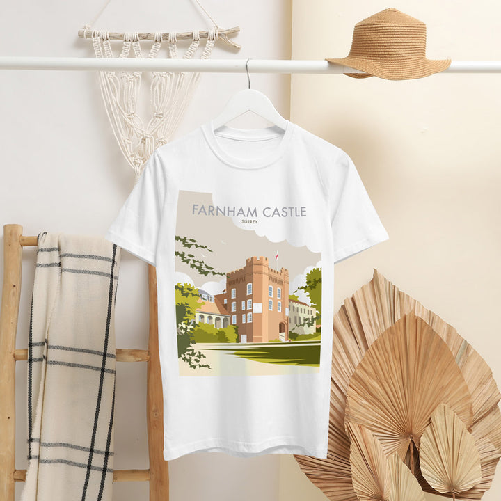Farnham Castle T-Shirt by Dave Thompson
