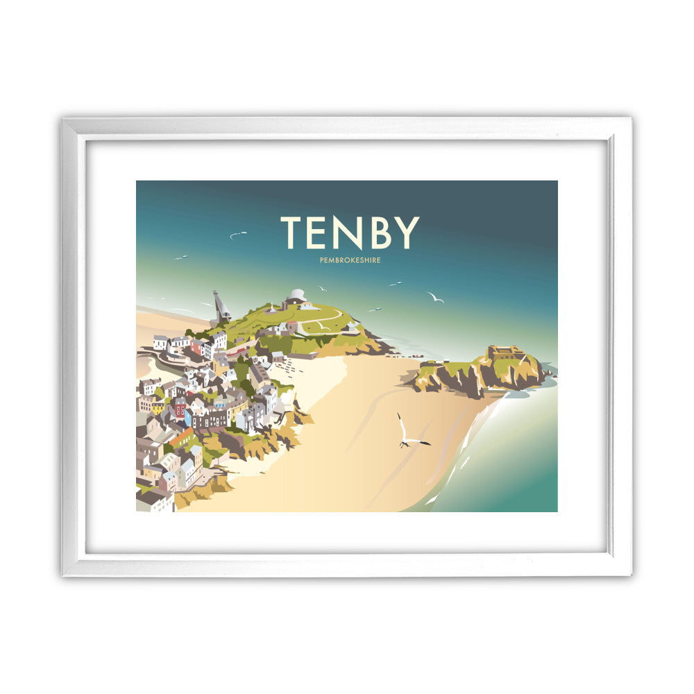 Tenby, South Wales - Art Print