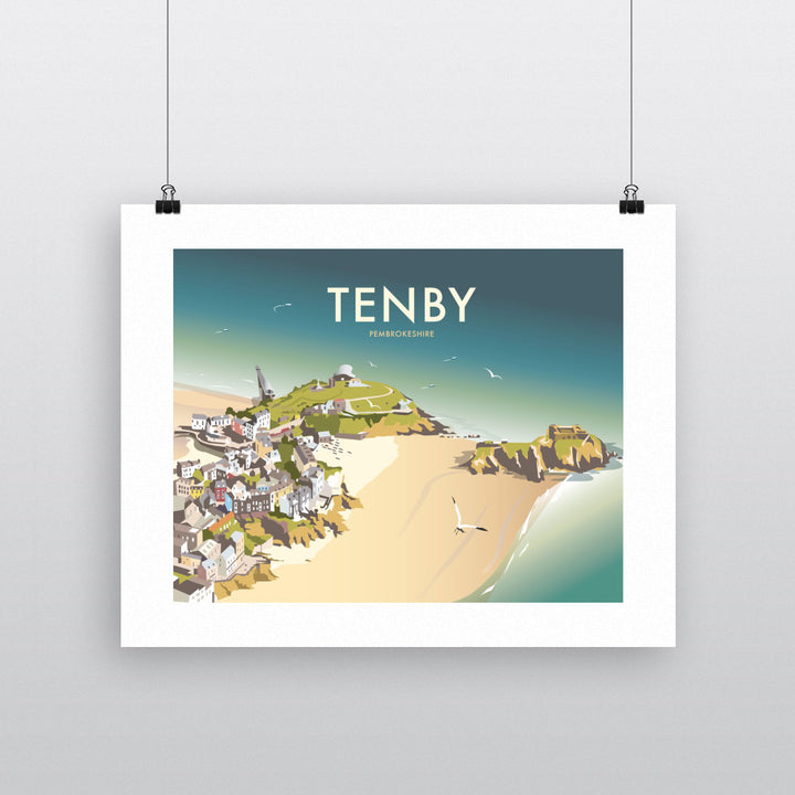 Tenby, South Wales Fine Art Print