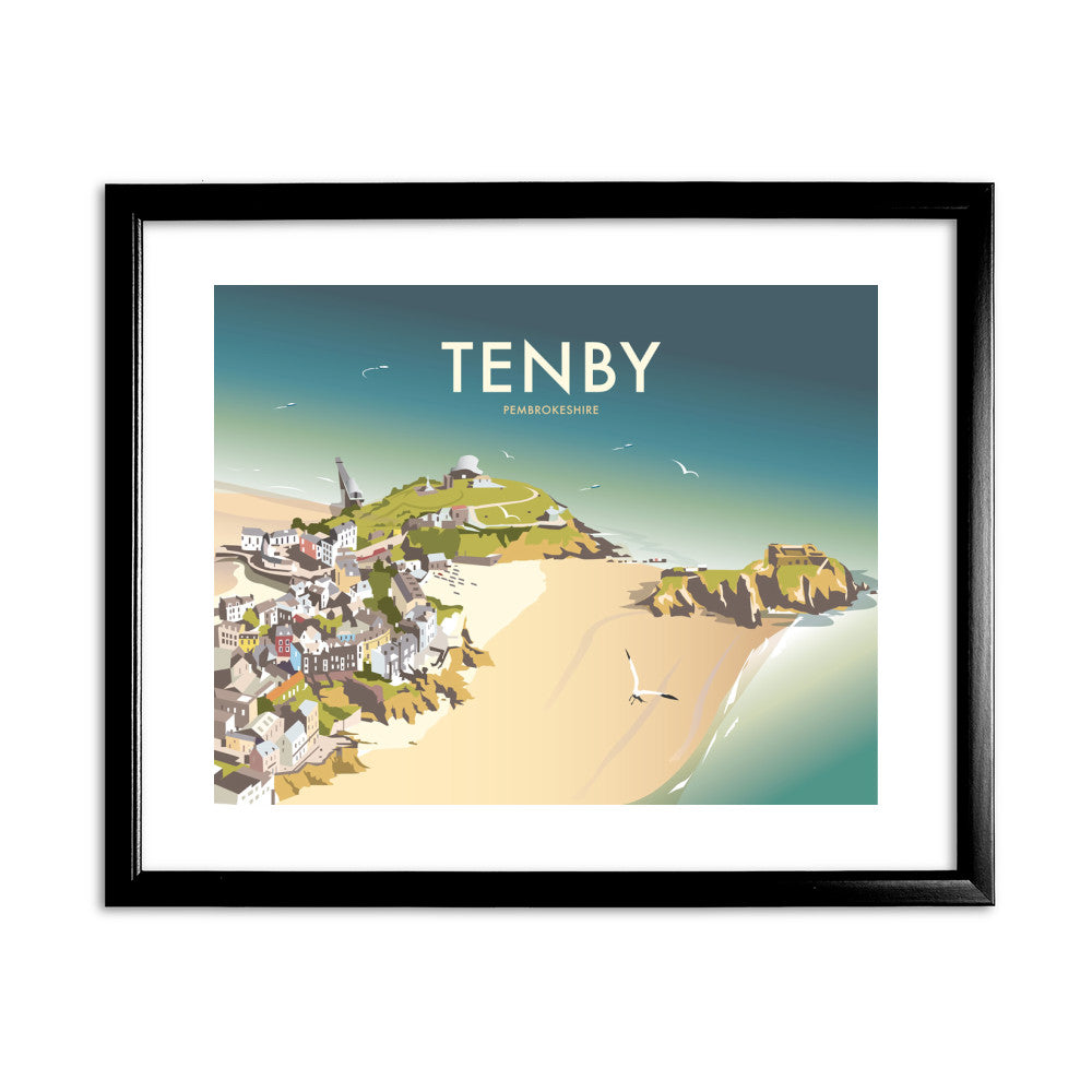 Tenby, South Wales - Art Print