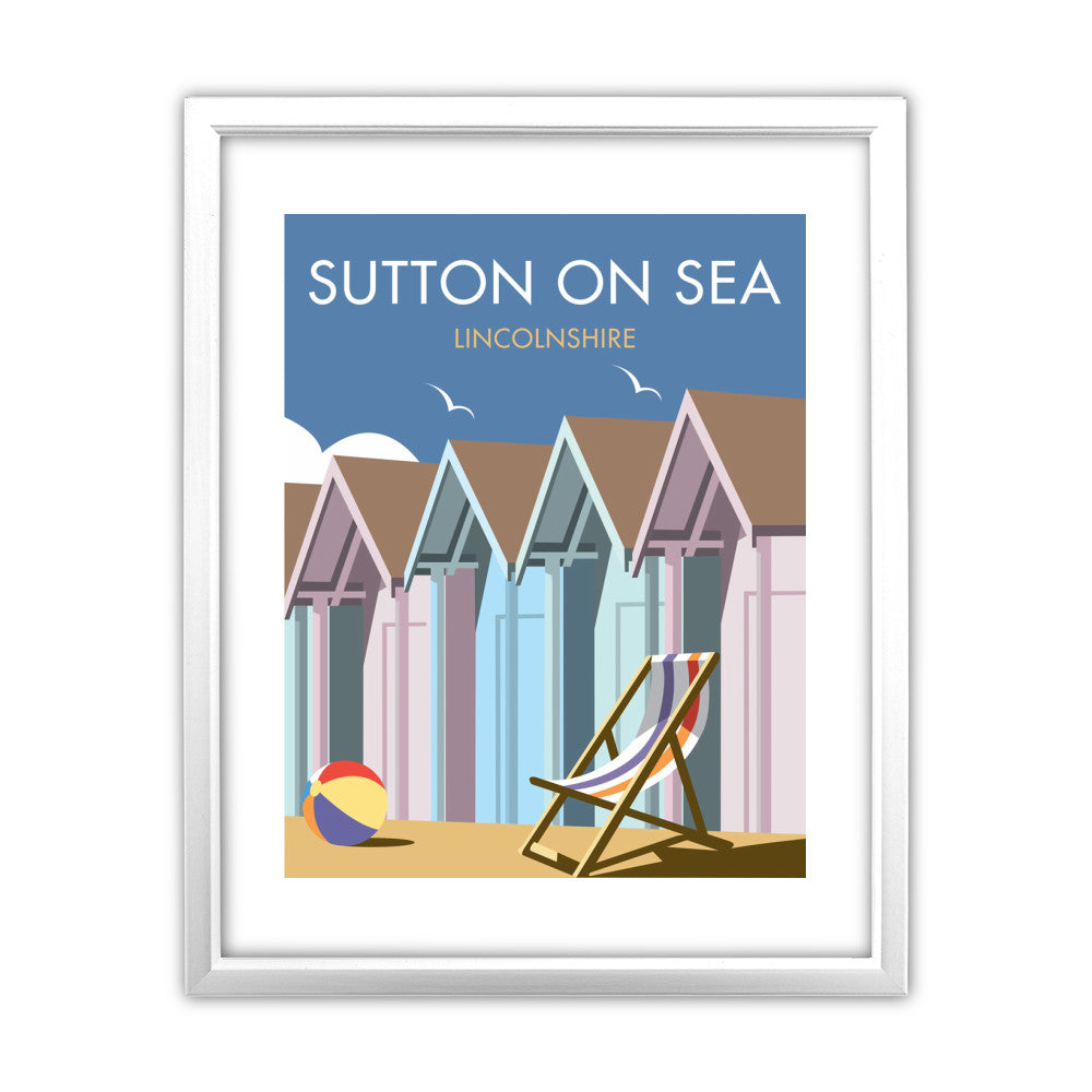 Sutton-On-Sea, Linconshire - Art Print