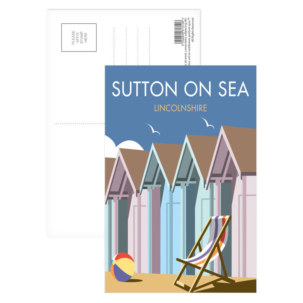 Sutton-On-Sea, Linconshire Postcard Pack