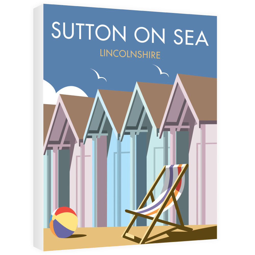 Sutton-On-Sea, Linconshire Canvas