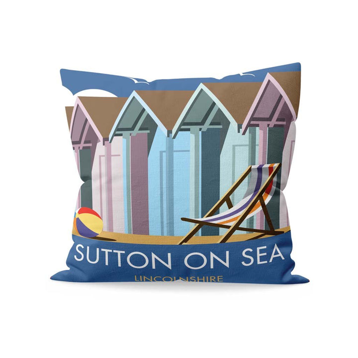 Sutton-On-Sea, Linconshire Fibre Filled Cushion