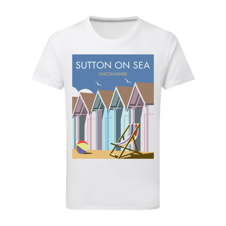 Sutton On Sea T-Shirt by Dave Thompson