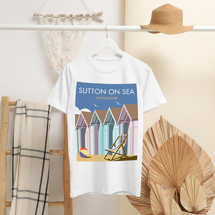 Sutton On Sea T-Shirt by Dave Thompson
