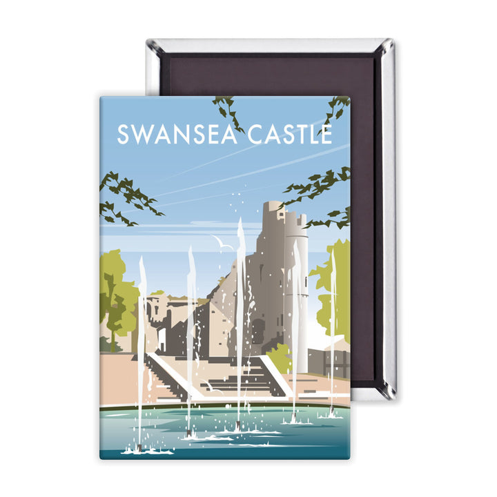 Swansea Castle, South Wales Magnet
