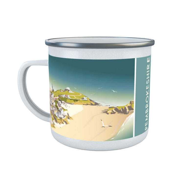 Pembrokeshire Enamel Mug