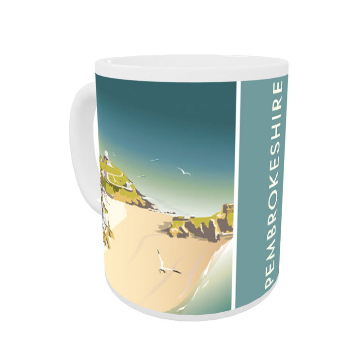 Pembrokeshire Coloured Insert Mug