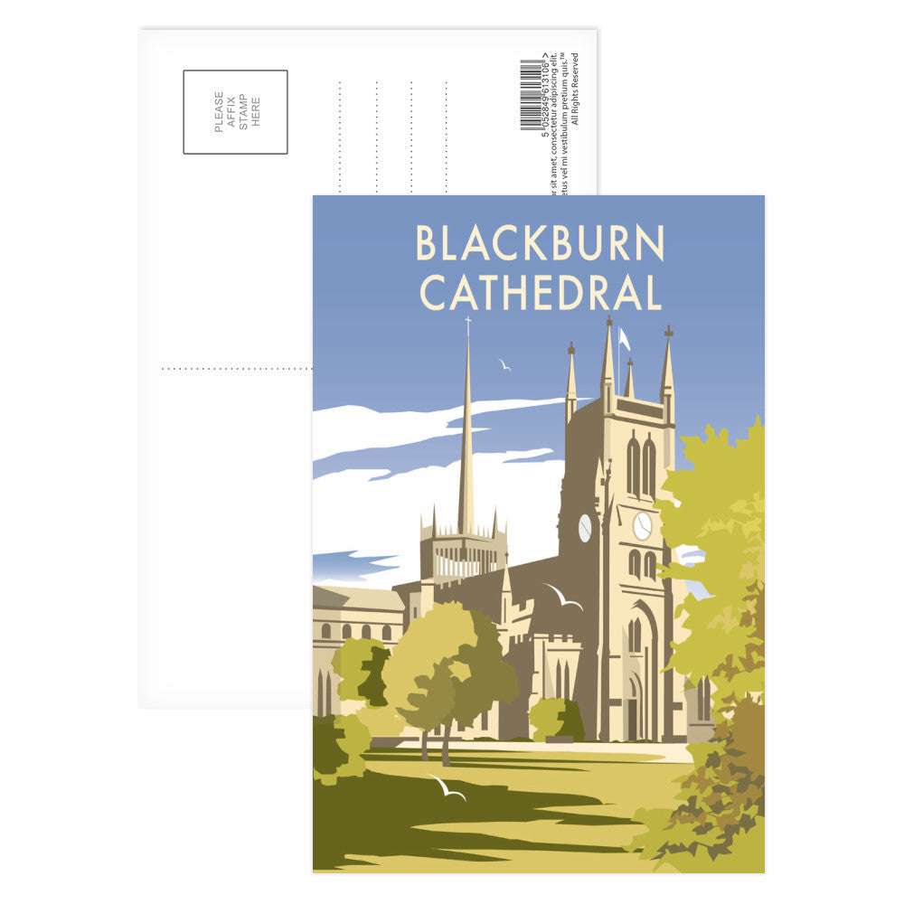 Blackburn Cathedral, Lancashire Postcard Pack