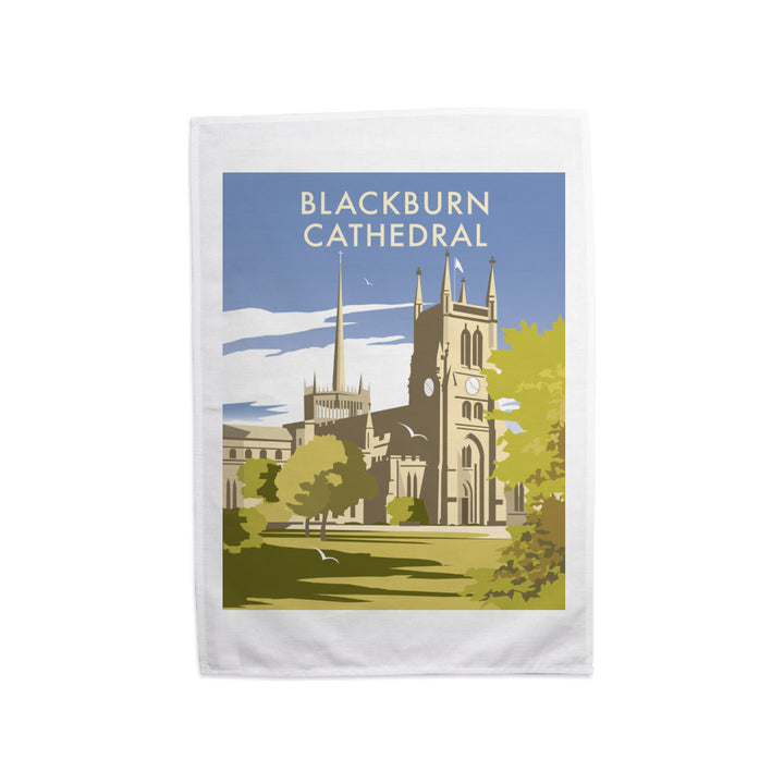 Blackburn Cathedral, Lancashire Tea Towel