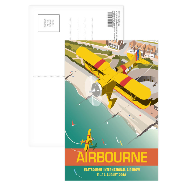 Eastbourne Airshow, Sussex Postcard Pack