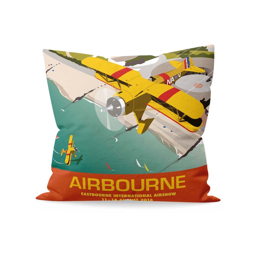 Eastbourne Airshow, Sussex Fibre Filled Cushion