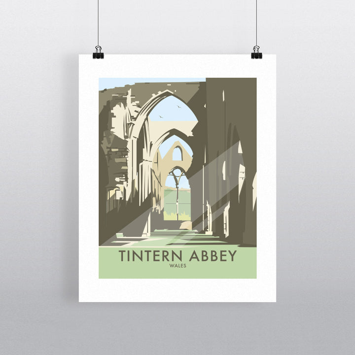 Tintern Abbey, South Wales Fine Art Print