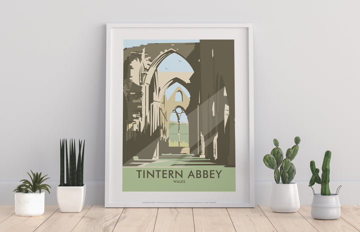 Tintern Abbey, South Wales - Art Print