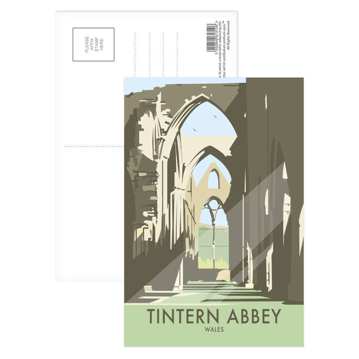 Tintern Abbey, South Wales Postcard Pack