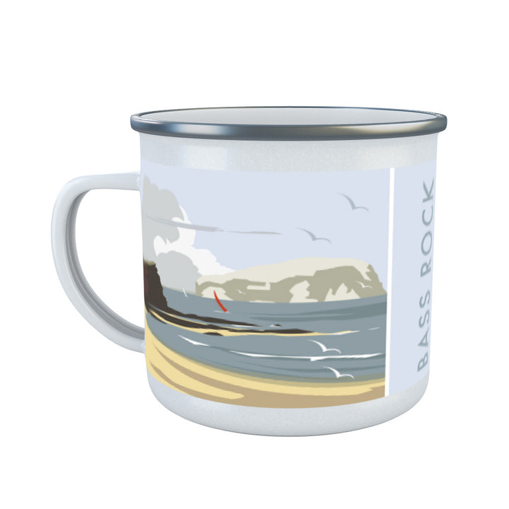 Bass Rock, North Berwick Enamel Mug