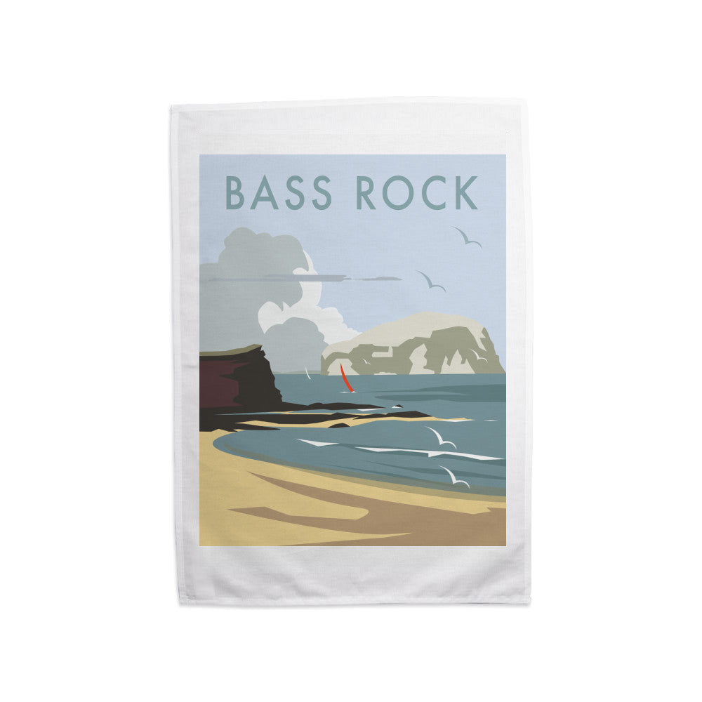 Bass Rock, North Berwick Tea Towel