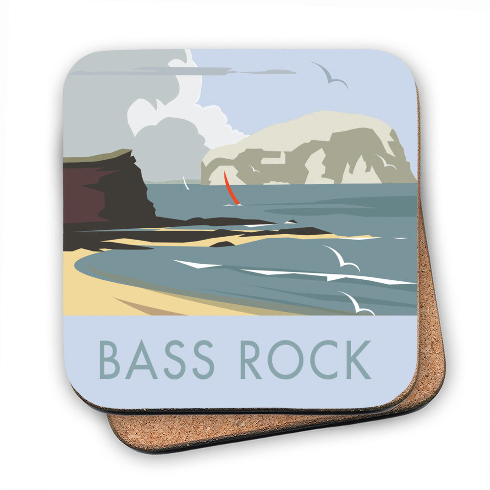 Bass Rock, North Berwick MDF Coaster