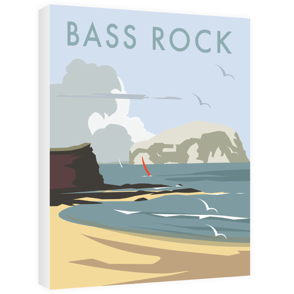 Bass Rock, North Berwick Canvas