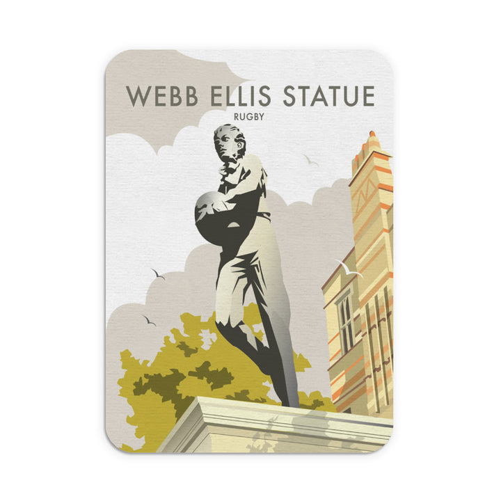 Webb Ellis Statue, Rugby Mouse Mat
