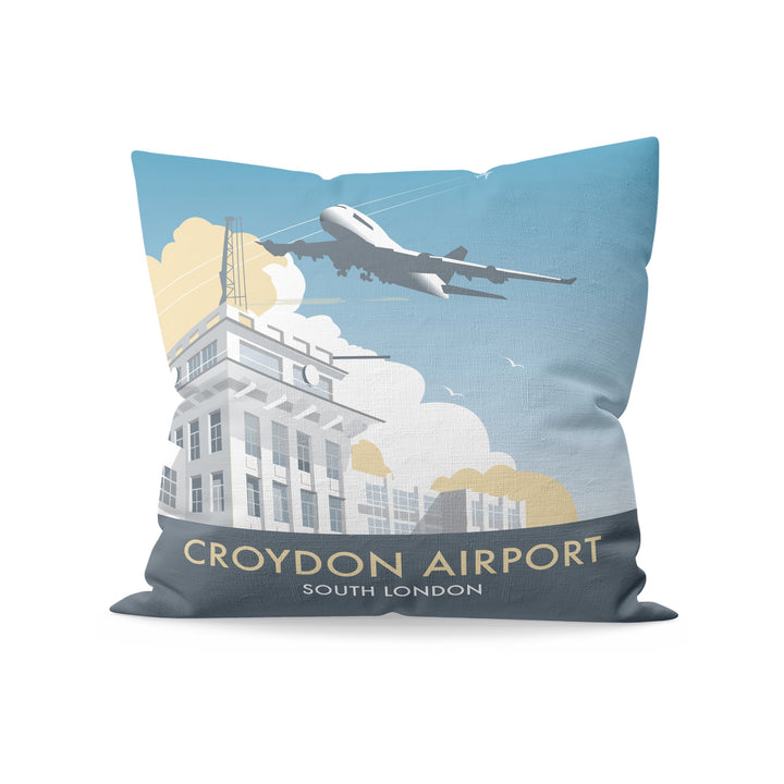 Croydon Airport, Surrey Fibre Filled Cushion