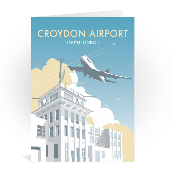 Croydon Airport, Surrey Greeting Card 7x5