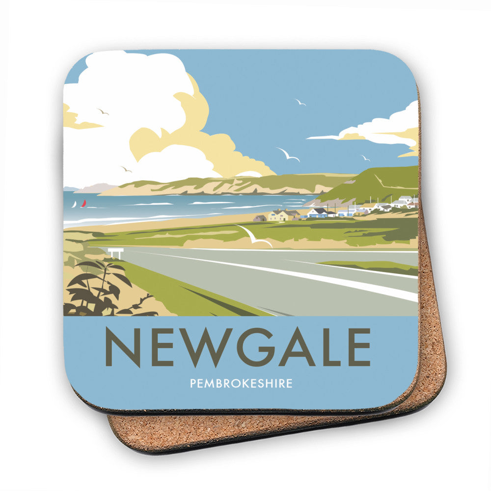 Newgale, Pembrokeshire MDF Coaster