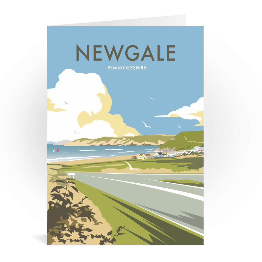 Newgale, Pembrokeshire Greeting Card 7x5