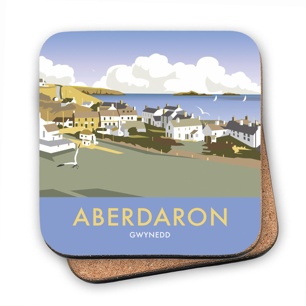 Aberdaron, South Wales MDF Coaster