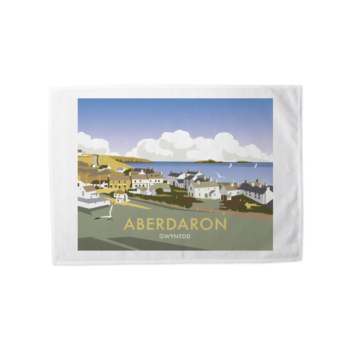 Aberdaron, South Wales Tea Towel