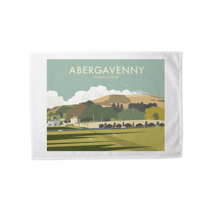 Abergavenny, South Wales Tea Towel