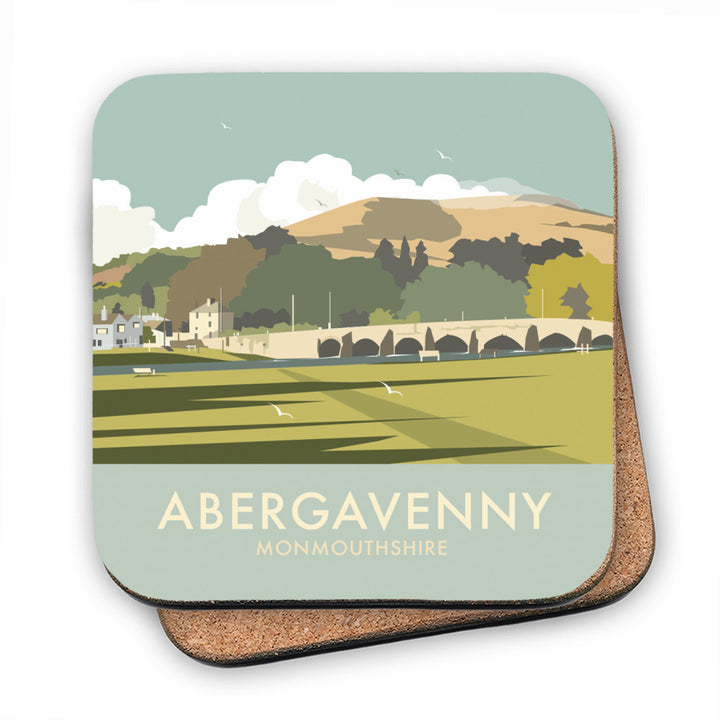 Abergavenny, South Wales MDF Coaster