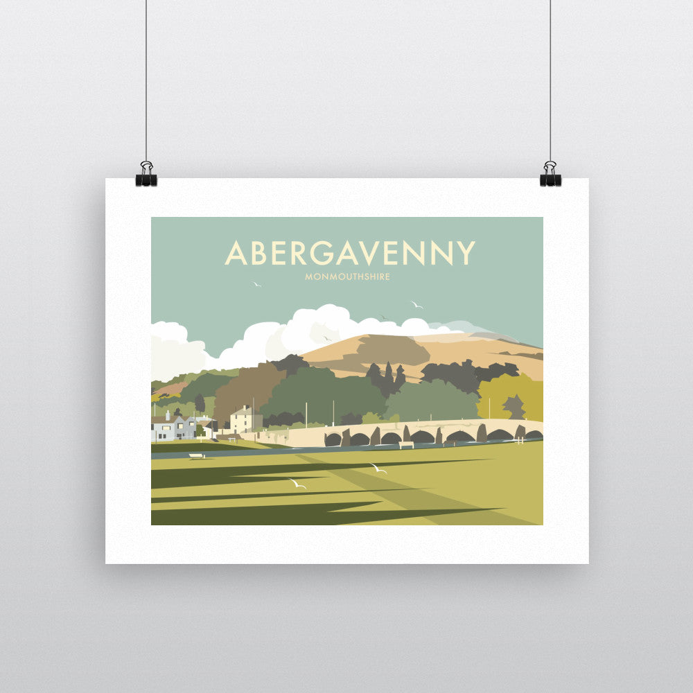 Abergavenny, South Wales - Art Print