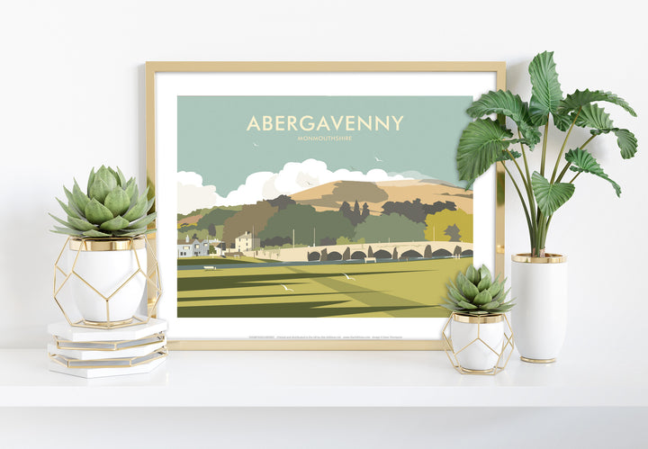 Abergavenny, South Wales - Art Print