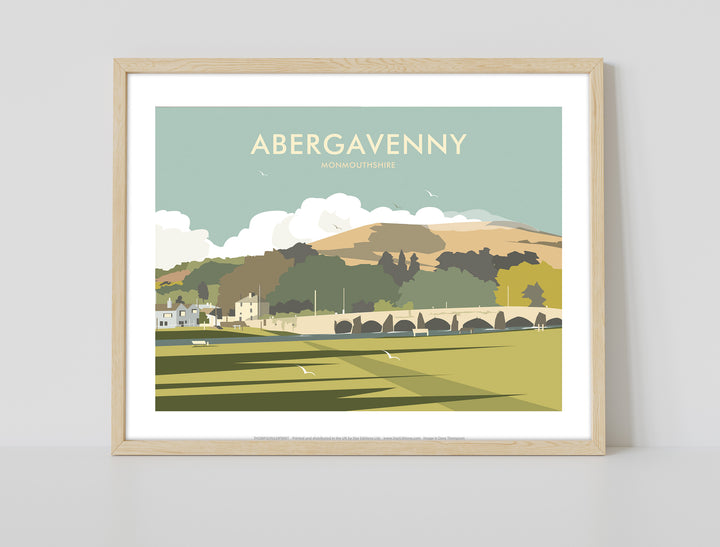 Abergavenny, South Wales - Art Print