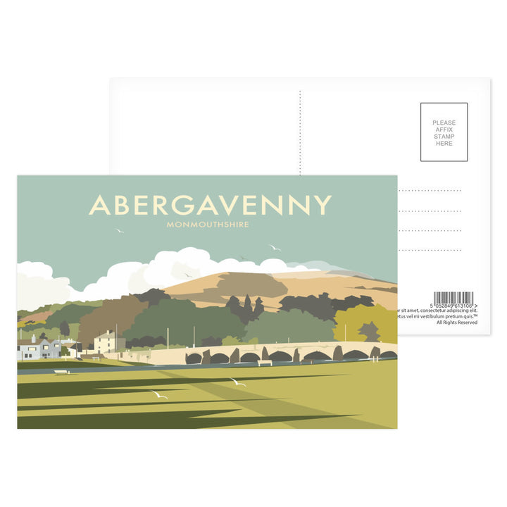 Abergavenny, South Wales Postcard Pack