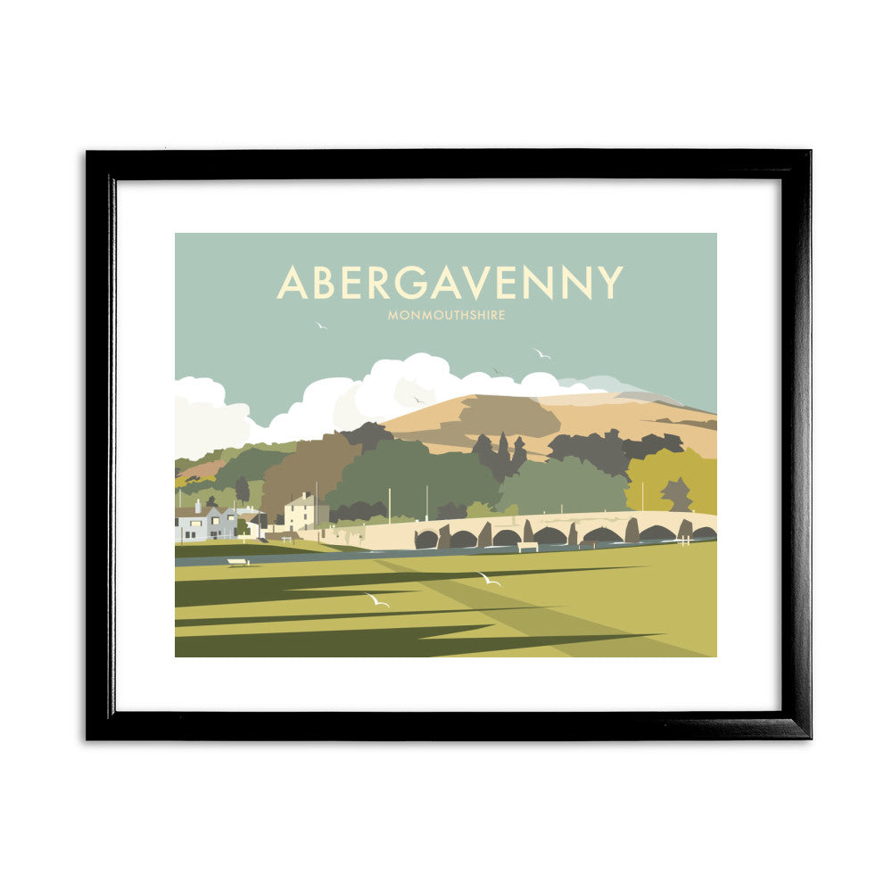 Abergavenny, South Wales - Art Print