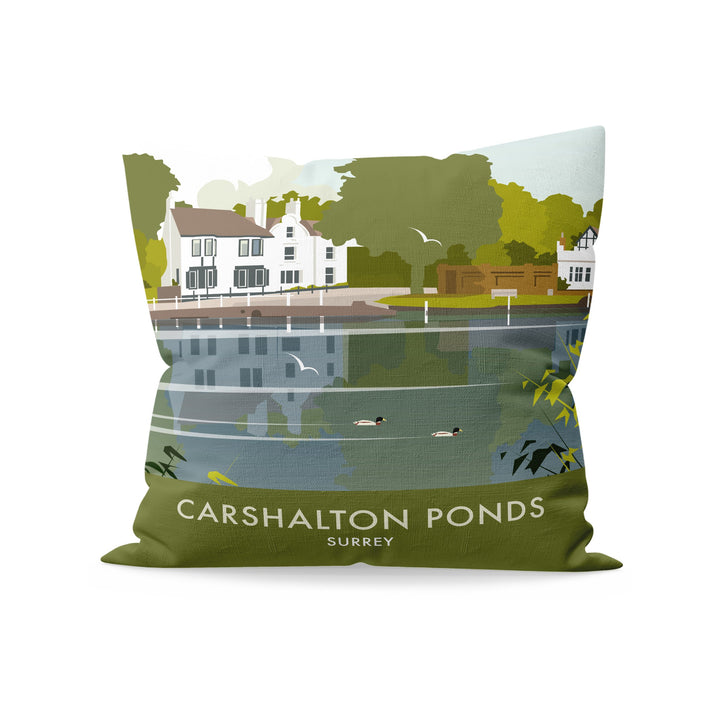 Carshalton Ponds, Surrey Fibre Filled Cushion