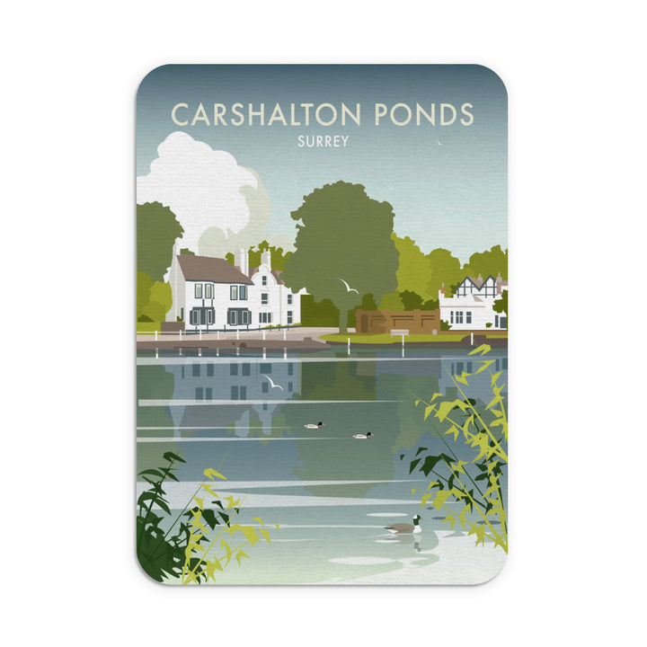 Carshalton Ponds, Surrey Mouse Mat