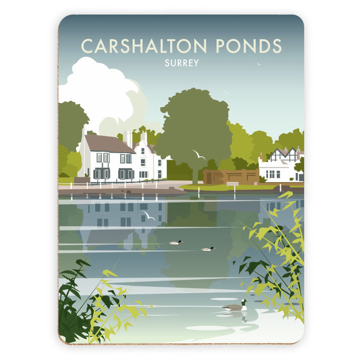 Carshalton Ponds, Surrey Placemat