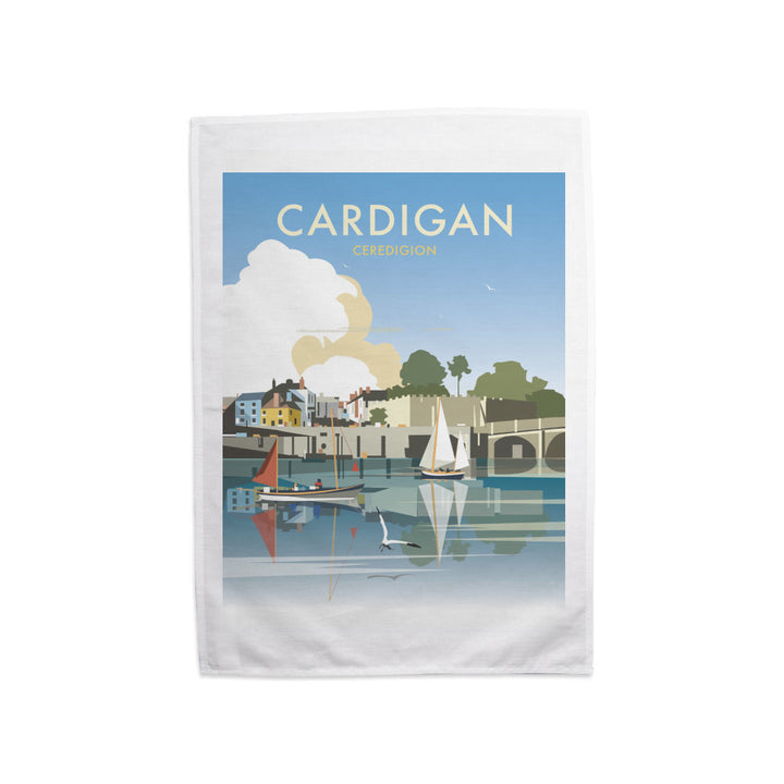 Cardigan Bay, South Wales Tea Towel